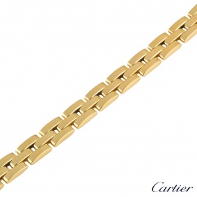 Cartier 18k Yellow Gold Maillon Panthere Bracelet B6030900